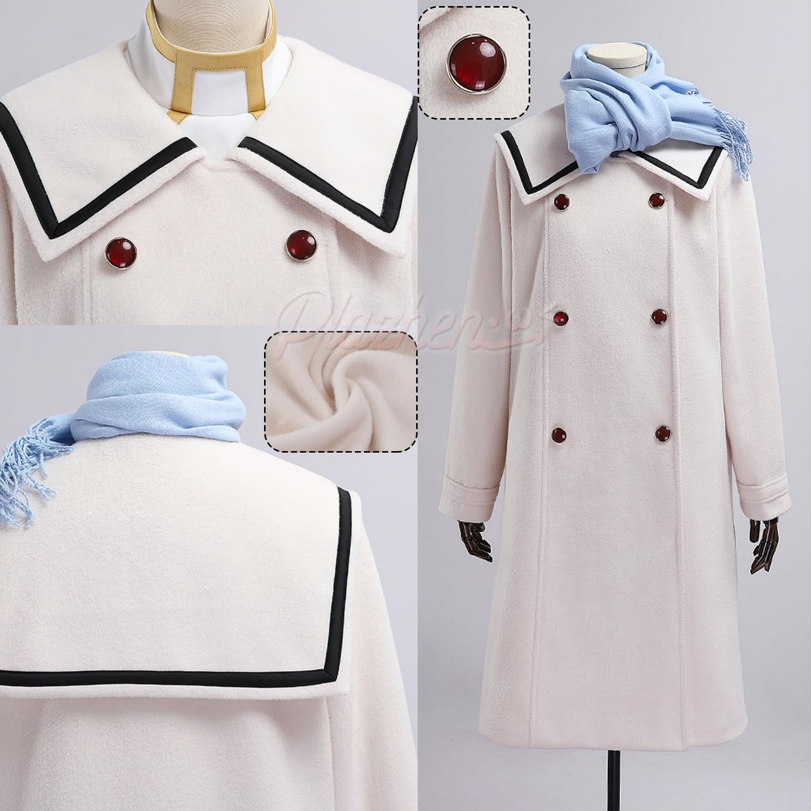 Amazon.co.jp: コスプレ衣装 葬送のフリーレン フリーレン 冬服 追加